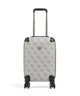 Guess Berta 4G Logo Trolley (4 wielen) dark taupe logo