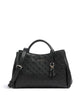 Guess Phoebe Peony Debossed Handtas black logo
