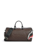 Sprayground Sharks in Paris Blur Weekendtas dark brown