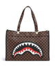 Sprayground Sawtooth Sharks in Paris Cabas brown