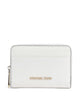 Michael Kors Jet Set Portemonnee optic white