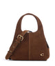 Coach Lana Suede 23 Handtas warm brown