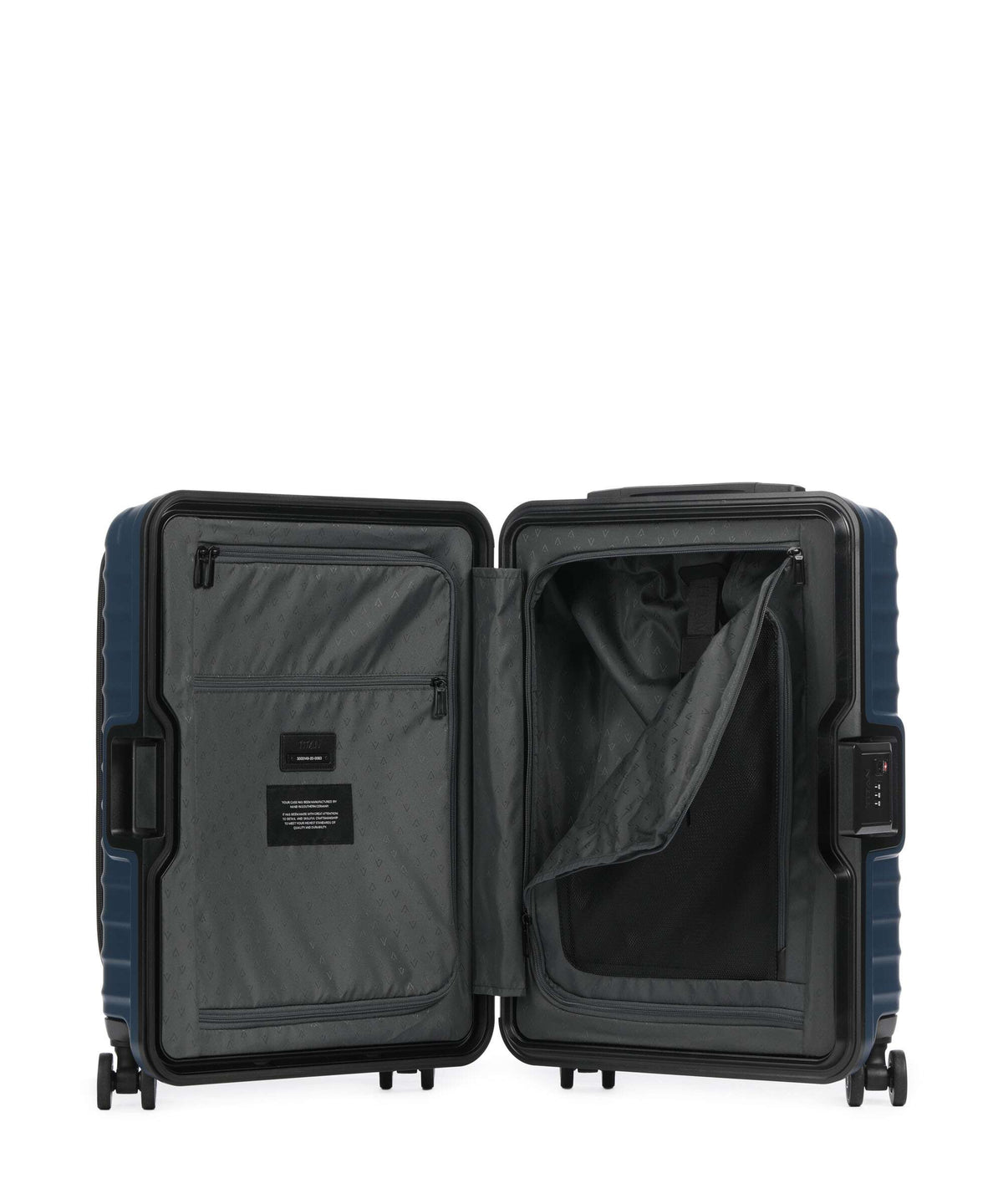 Titan Overseas Spinner (4 wheels) midnight blue