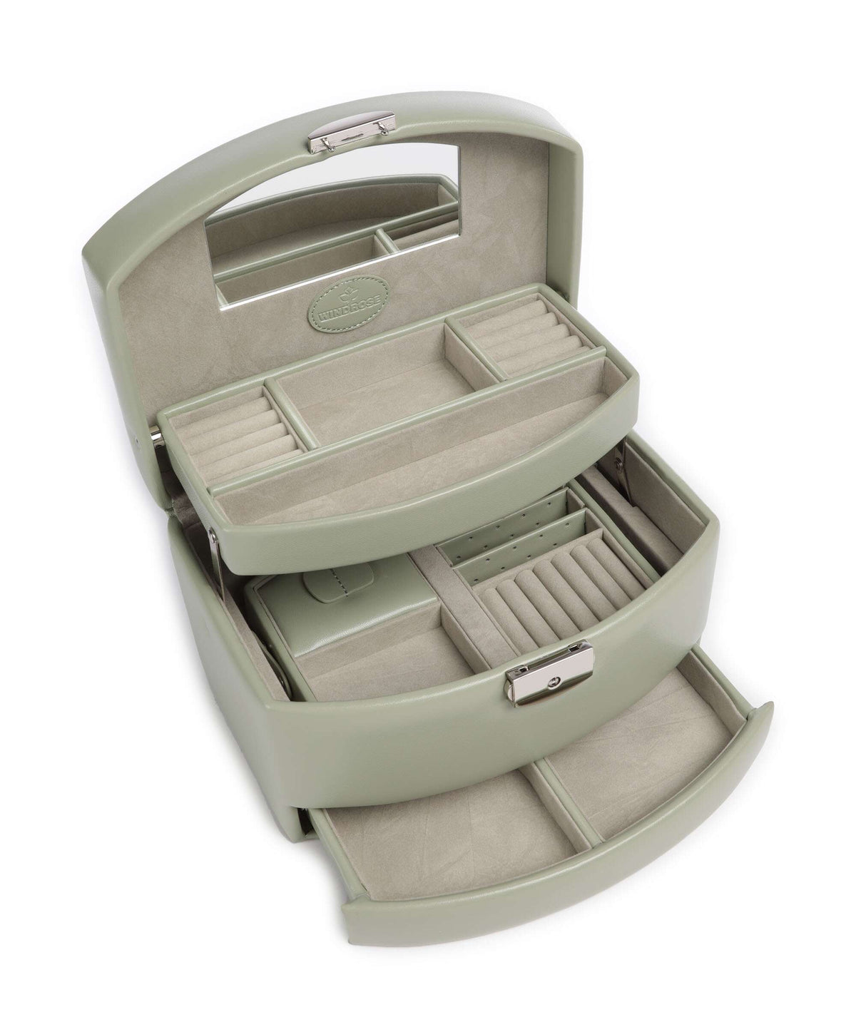 Windrose Merino Moda Jewelry box salbei