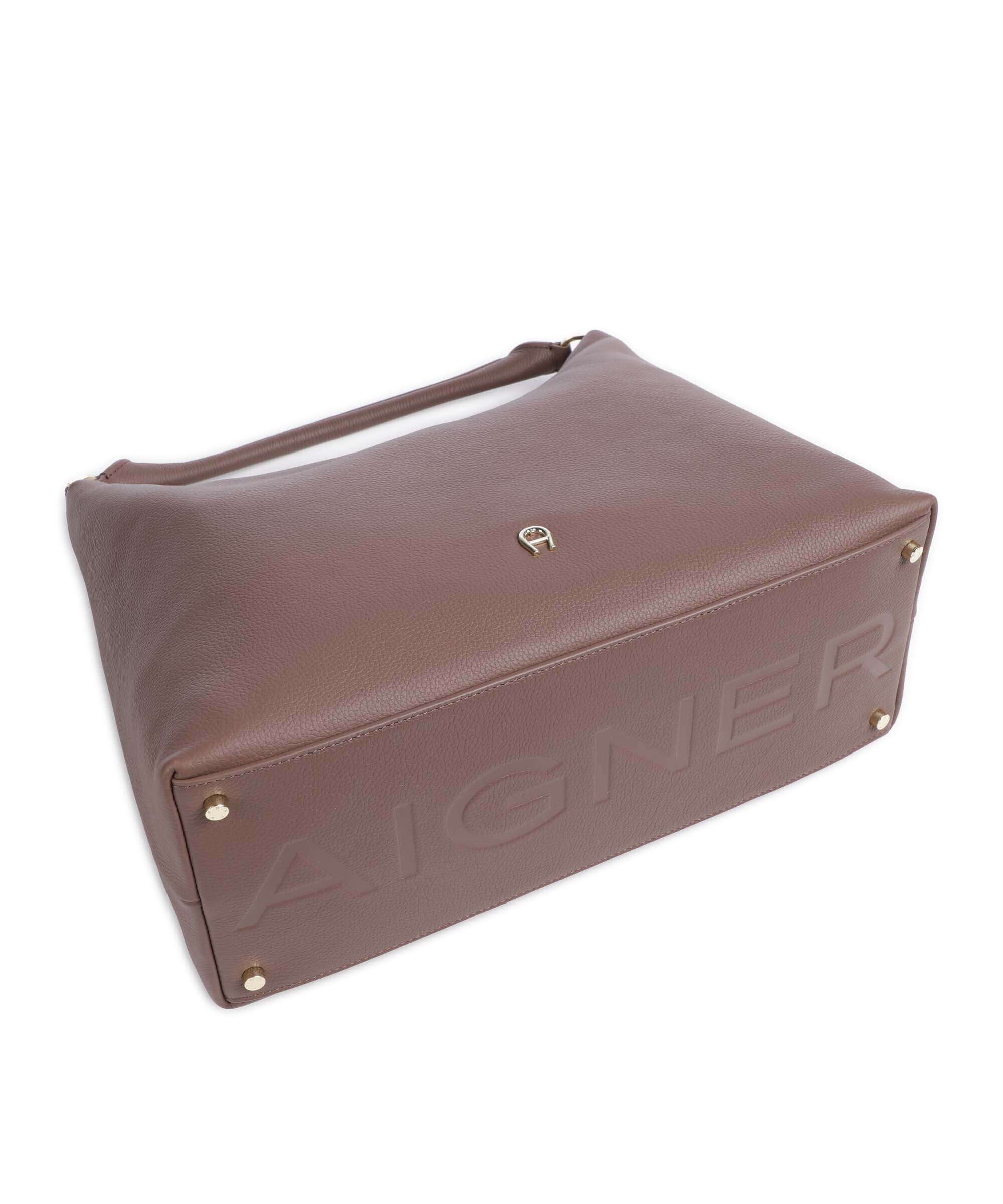 Aigner Zita M Hobo bag rosewood