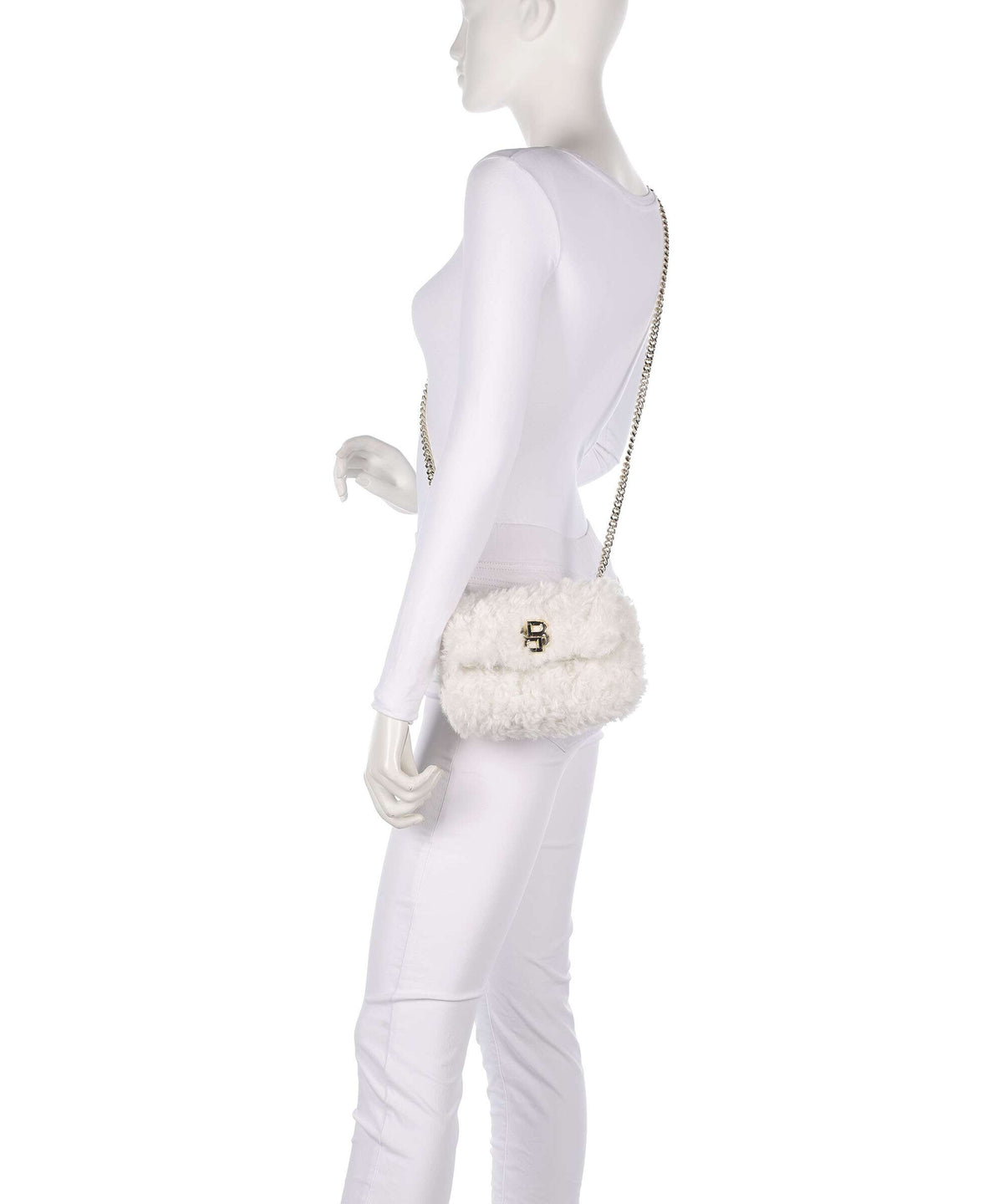 BOSS B Icon S Shoulder bag open white