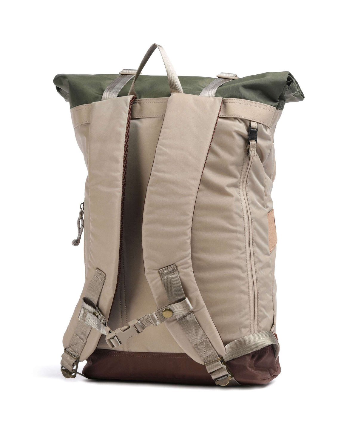 Doughnut Jungle Christopher Rolltop backpack beige