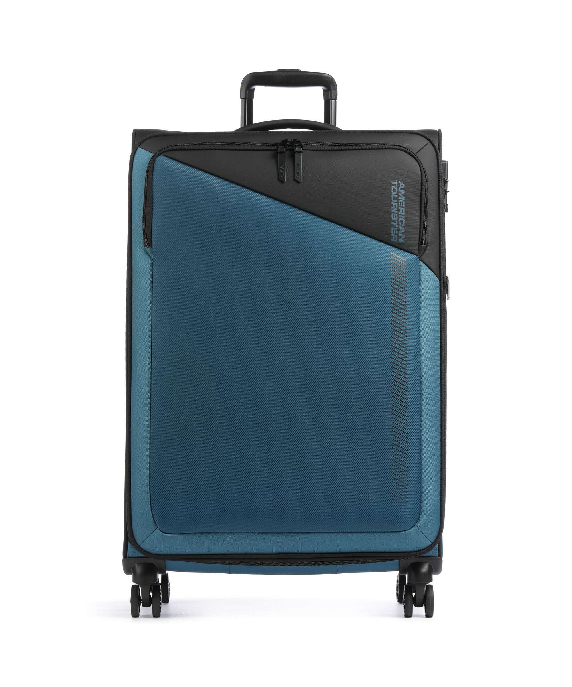 American Tourister Daring Dash Spinner (4 wheels) black/blue