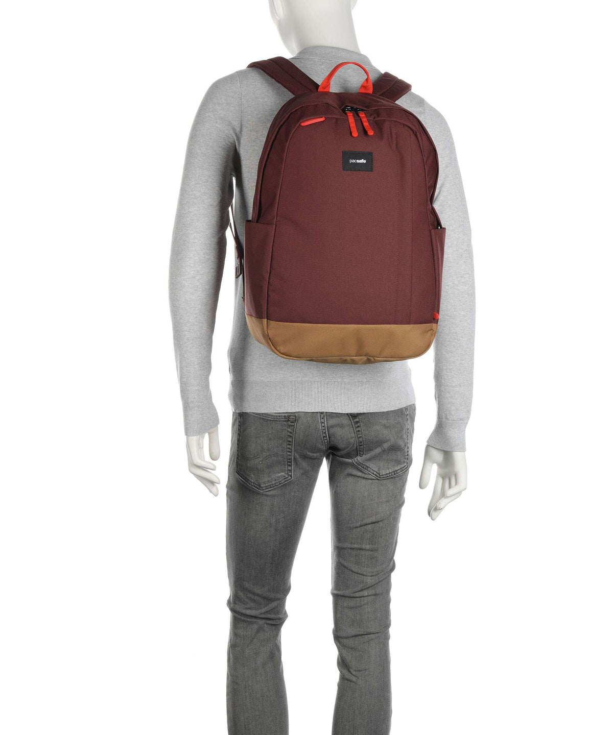 Pacsafe Go 25L Backpack garnet red