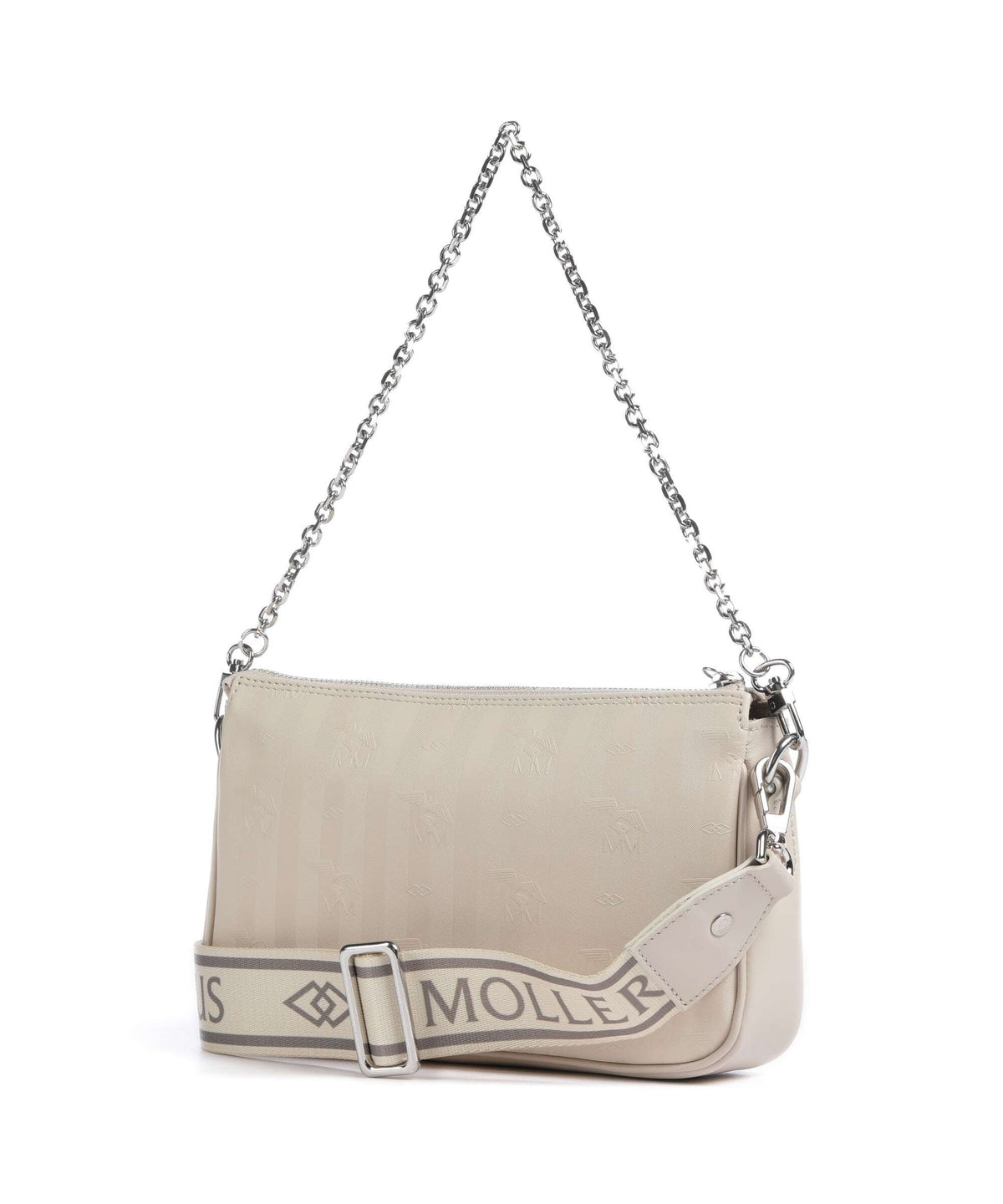 Maison Mollerus Vinerus Zell Shoulder bag pearl