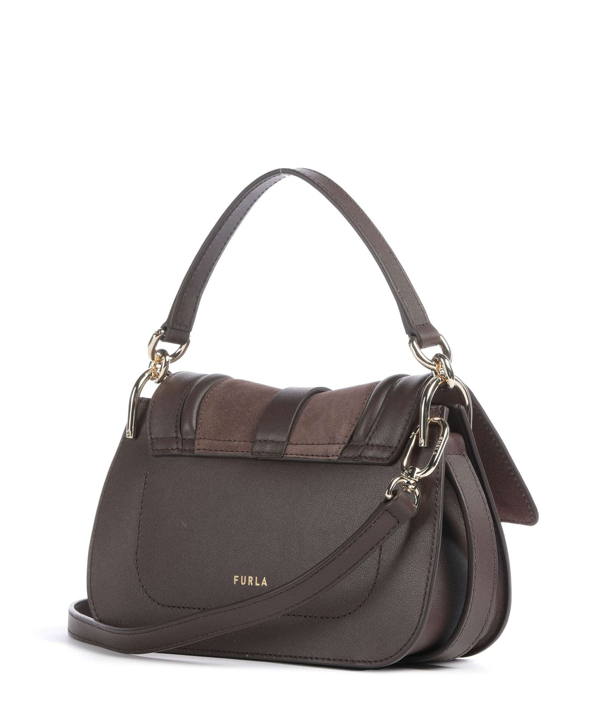 Furla Flow Mini Handbag toni espresso