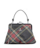 Vivienne Westwood Granny Frame Saffiano Printed Handtas chelsea tartan