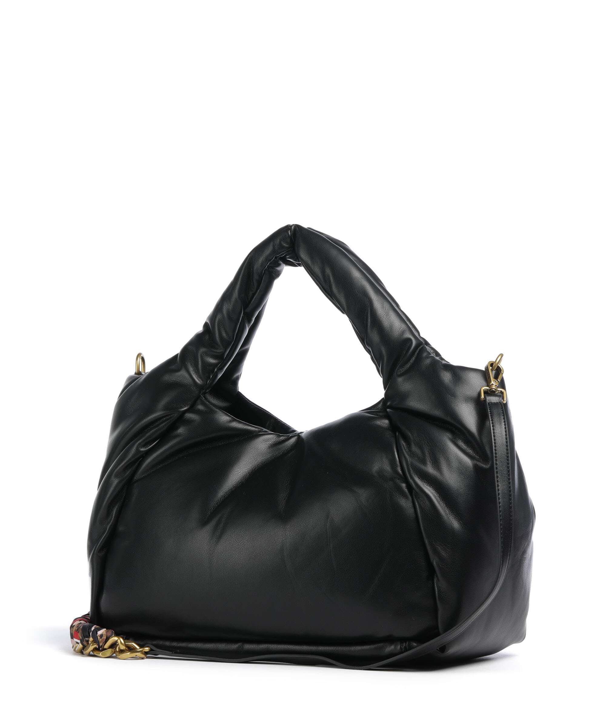 Just Cavalli Puffy Foulard Handbag black