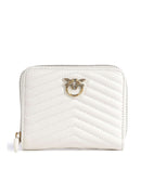 Pinko Taylor Portemonnee bianco seta/antique gold