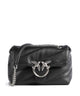 Pinko Love Puff Baby Sac porté épaule nero/old silver