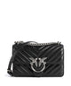 Pinko Love One Mini Schoudertas nero/old silver