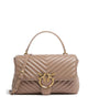 Pinko Love Lady Puff Classic Handtas biscotto zenzero/antique gold