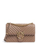 Pinko Love One Classic Sac porté épaule biscotto zenzero