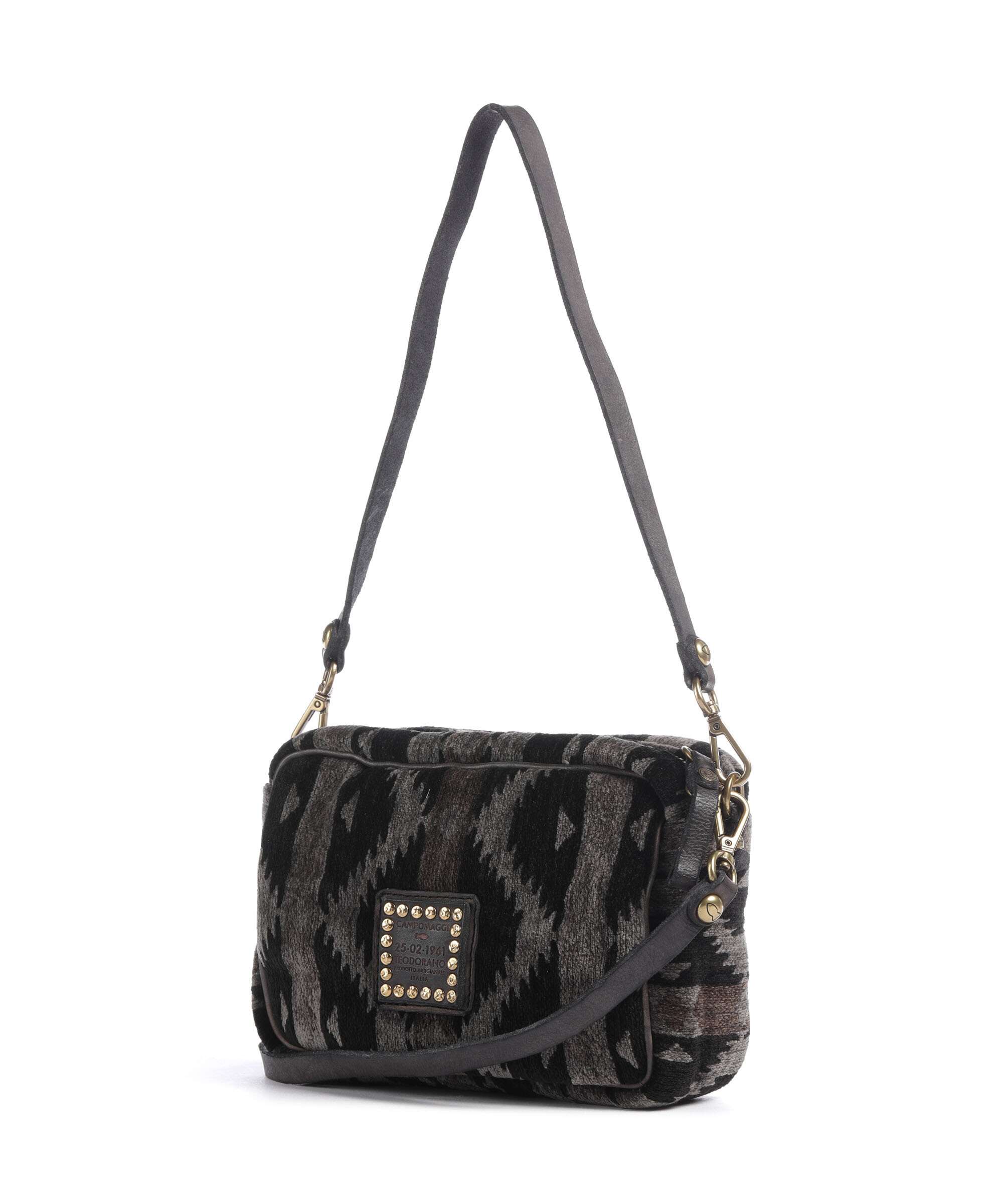 Campomaggi Shoulder bag beige/nero