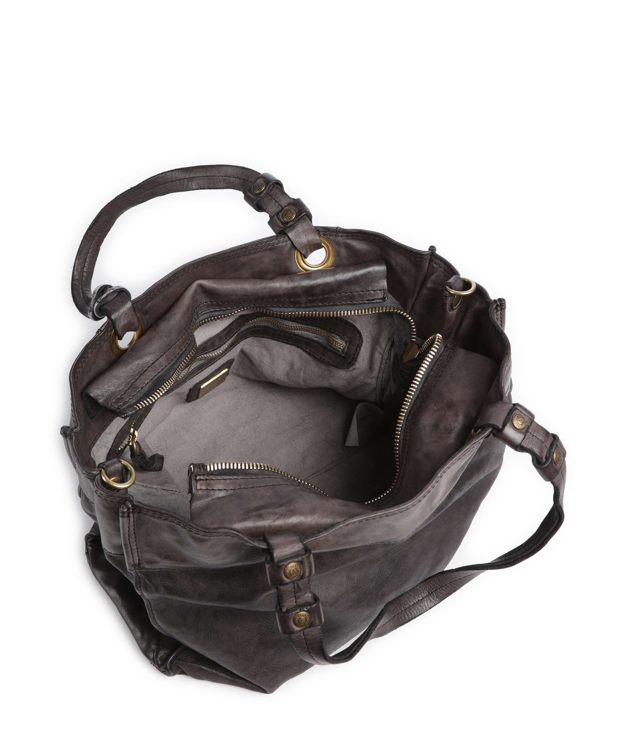 Campomaggi Tote bag grigio