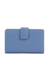 Coccinelle Metallic Soft Portemonnee azul