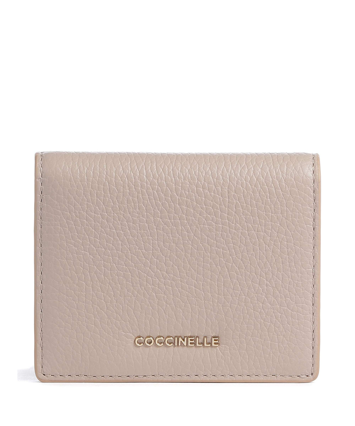 Coccinelle Metallic Soft Wallet rosette