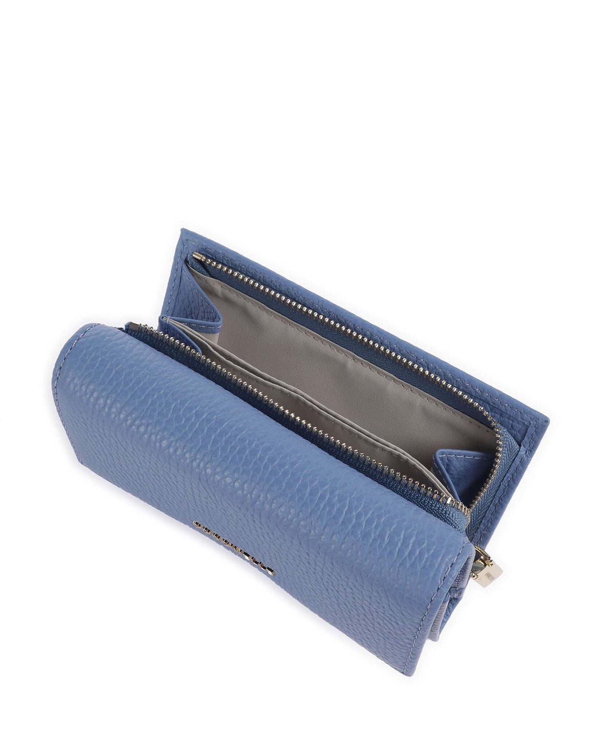 Coccinelle Metallic Soft Wallet azul