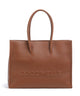 Coccinelle Myrtha Maxi Logo Cabas cognac