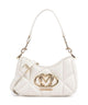 Love Moschino Embossed Q Sac porté épaule ivory