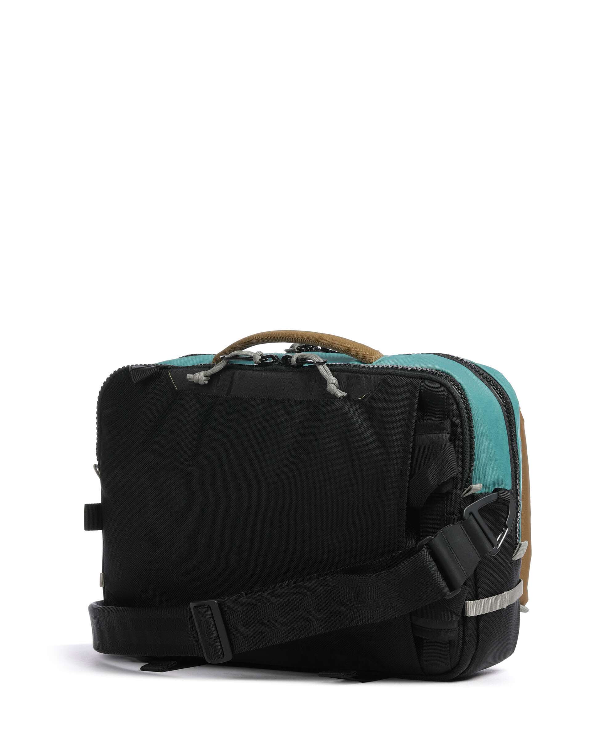 Topo Designs Global Briefcase caribbean/dark khaki