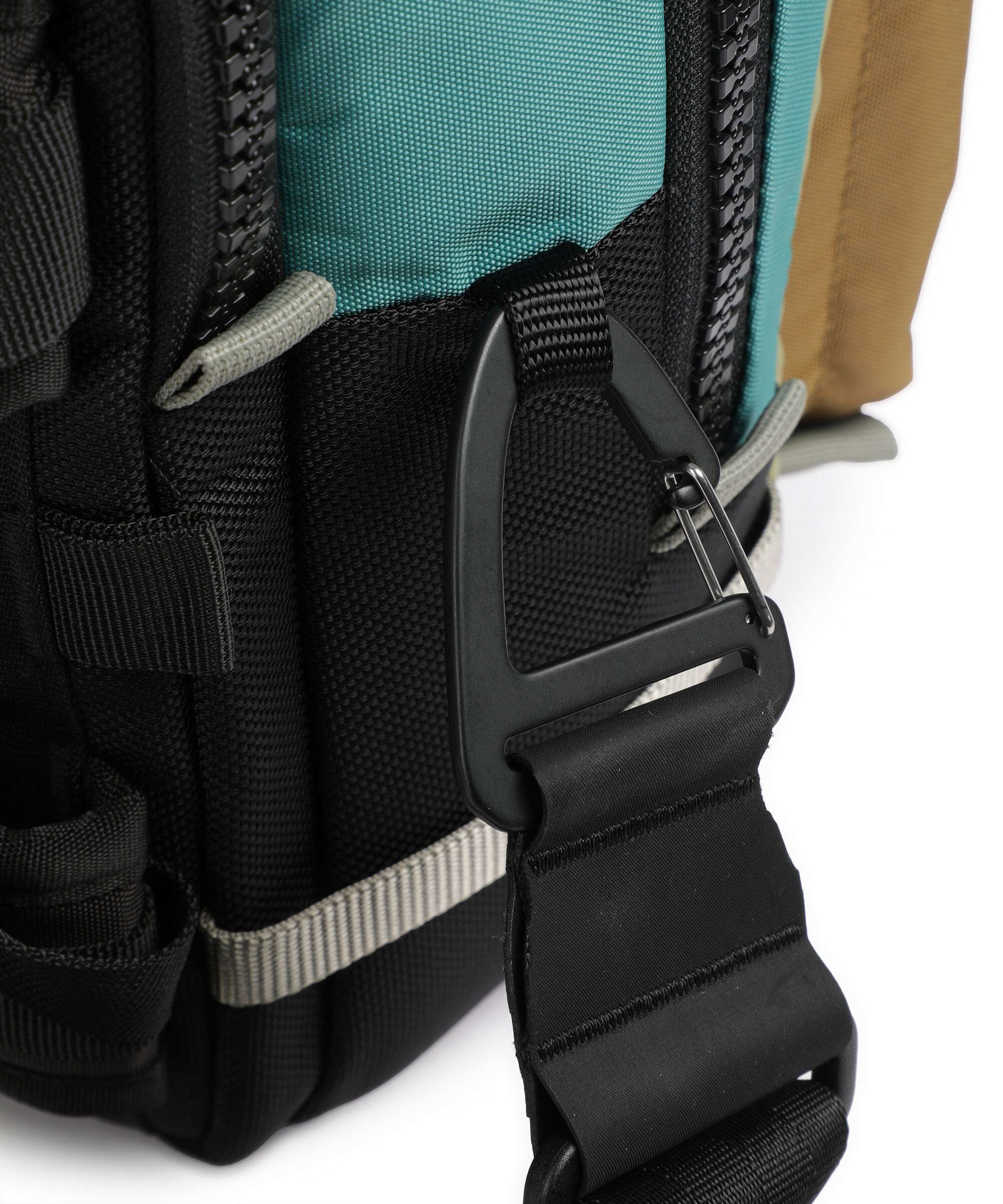 Topo Designs Global Briefcase caribbean/dark khaki