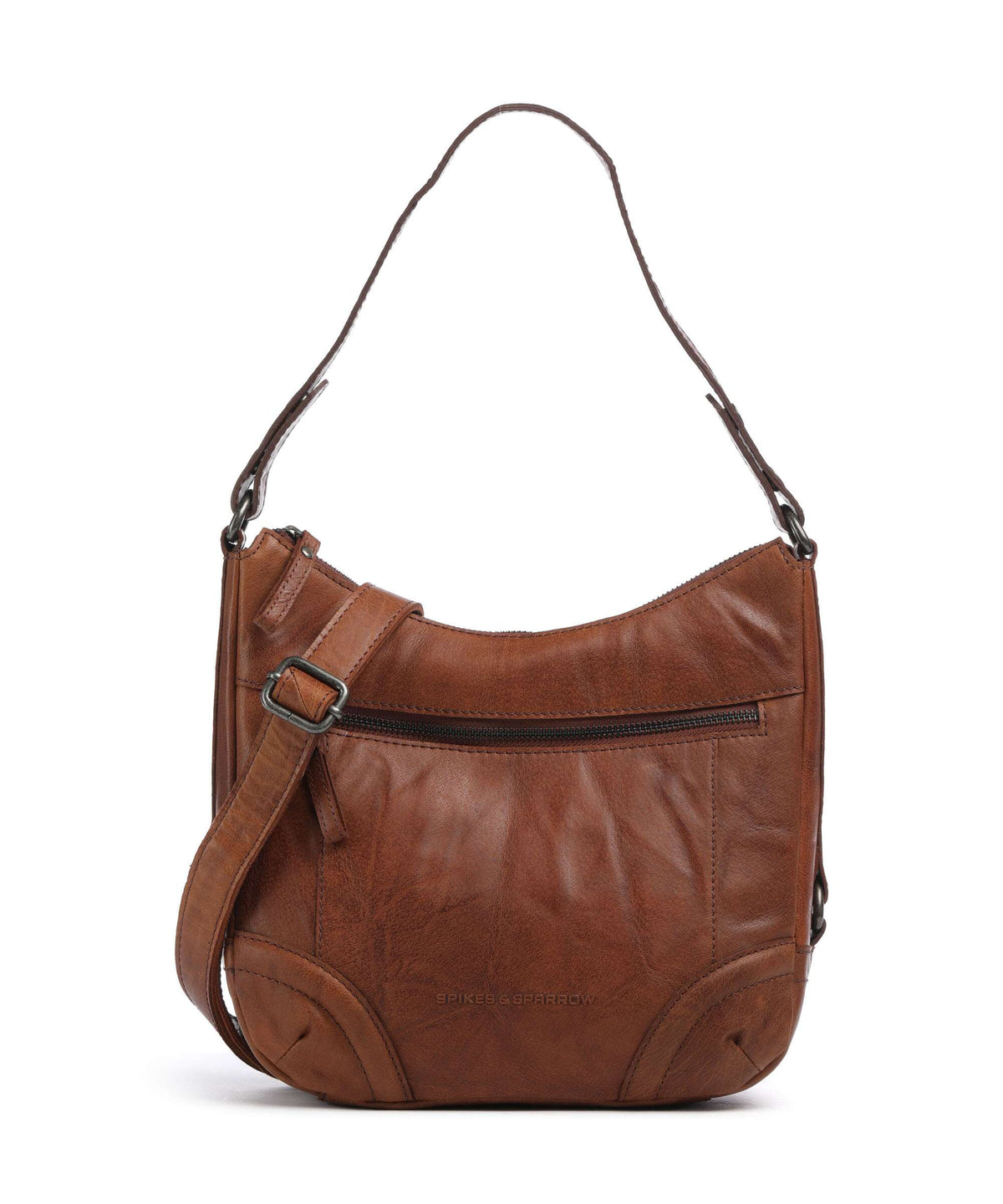 Spikes & Sparrow Bronco Candee Hobo bag brandy