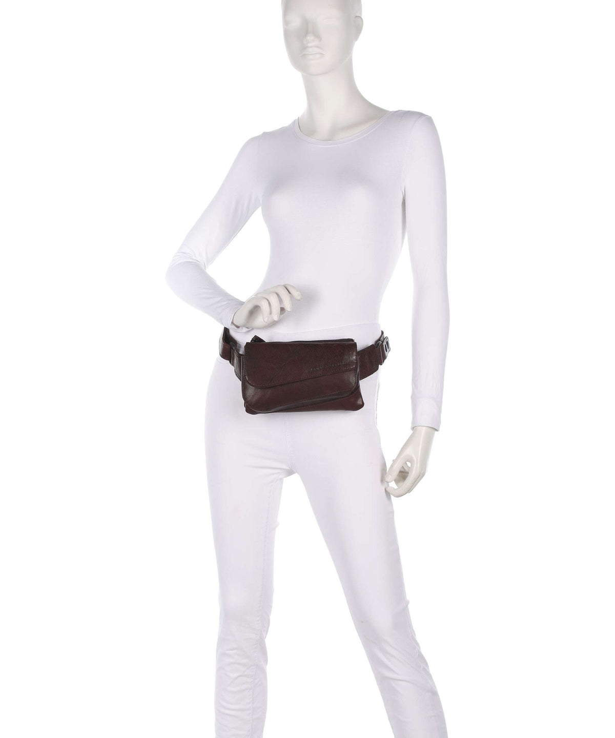 Spikes & Sparrow Bronco Phyllis Fanny pack dark brown