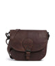 Spikes & Sparrow Bronco Nicolina Crossbody tas dark brown