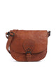 Spikes & Sparrow Bronco Nicolina Crossbody tas brandy