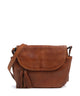 Spikes & Sparrow Apache Féline Crossbody tas brandy