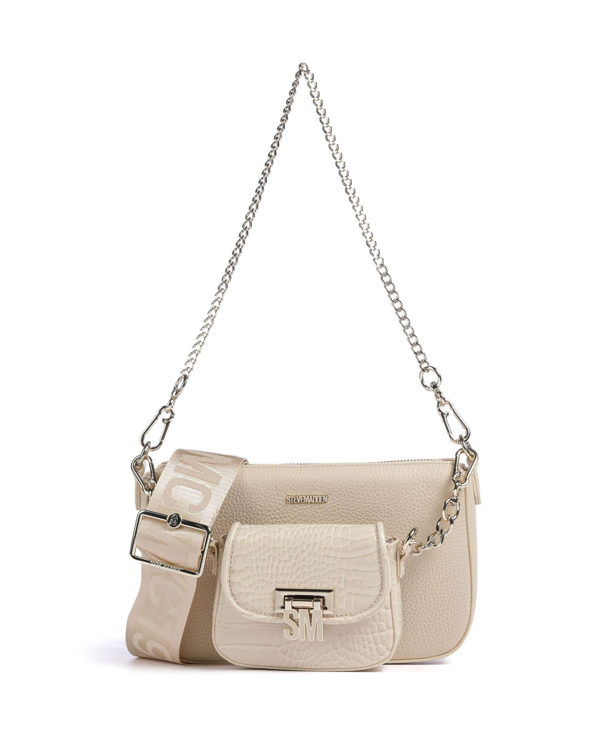 Steve Madden BURGE Shoulder bag bone