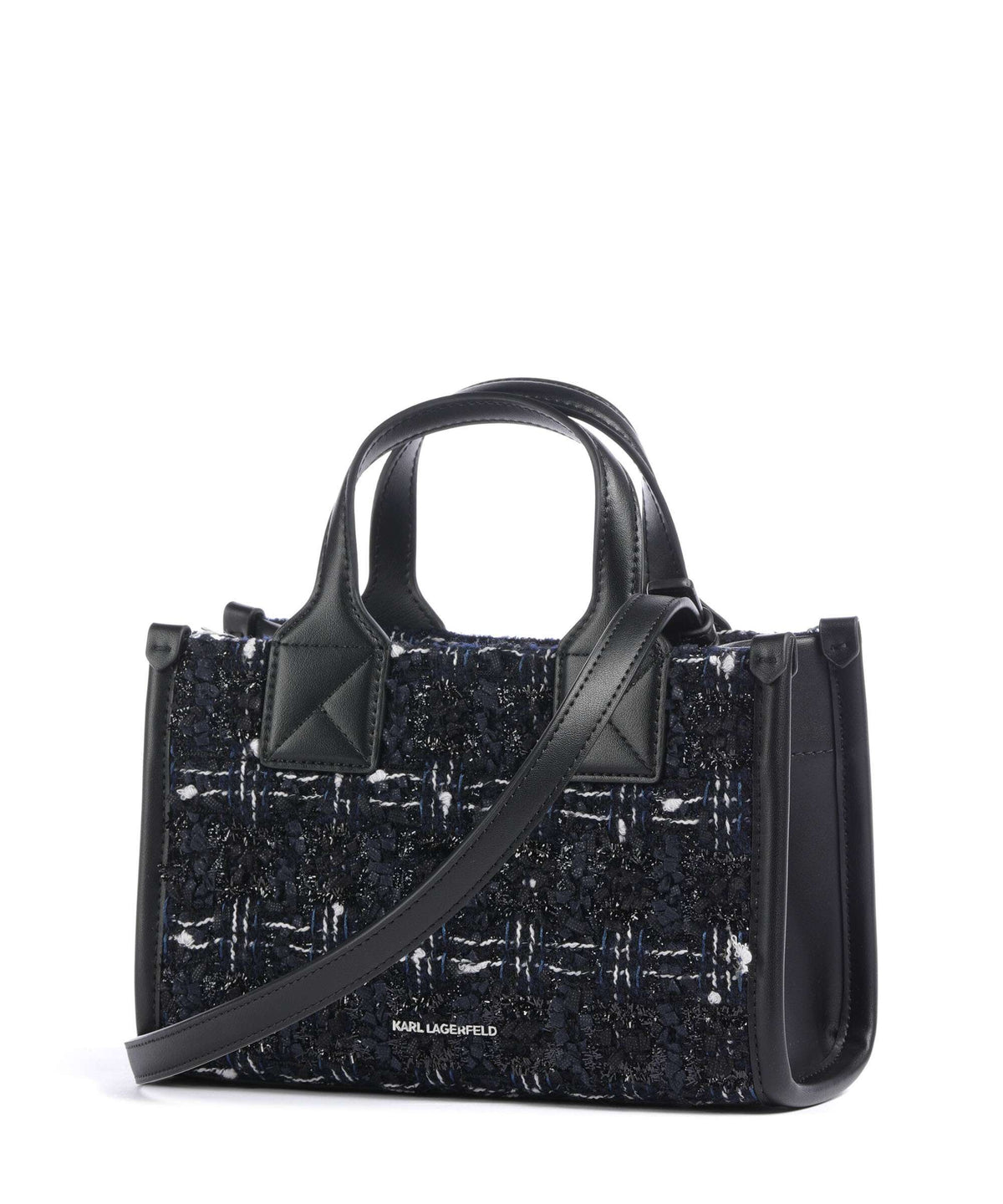 Karl Lagerfeld K/Skuare Small Handbag dark navy/boucle