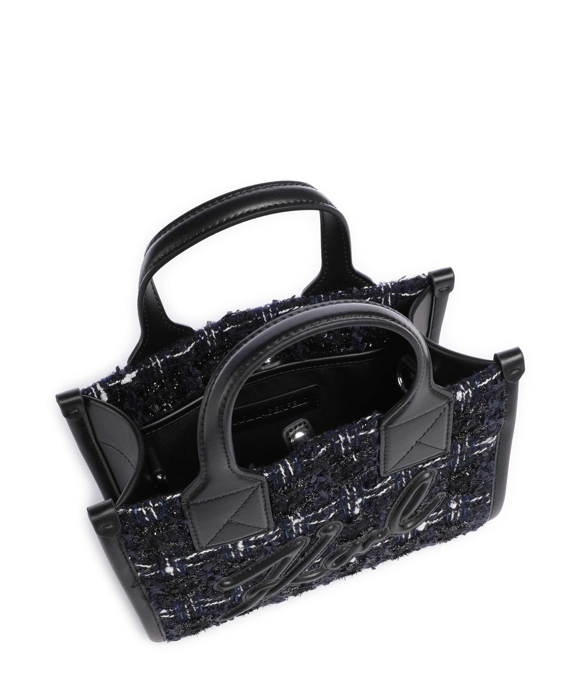 Karl Lagerfeld K/Skuare Small Handbag dark navy/boucle