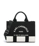 Karl Lagerfeld K/Rue St Guillaume Medium Sac à main cannoli cream/black