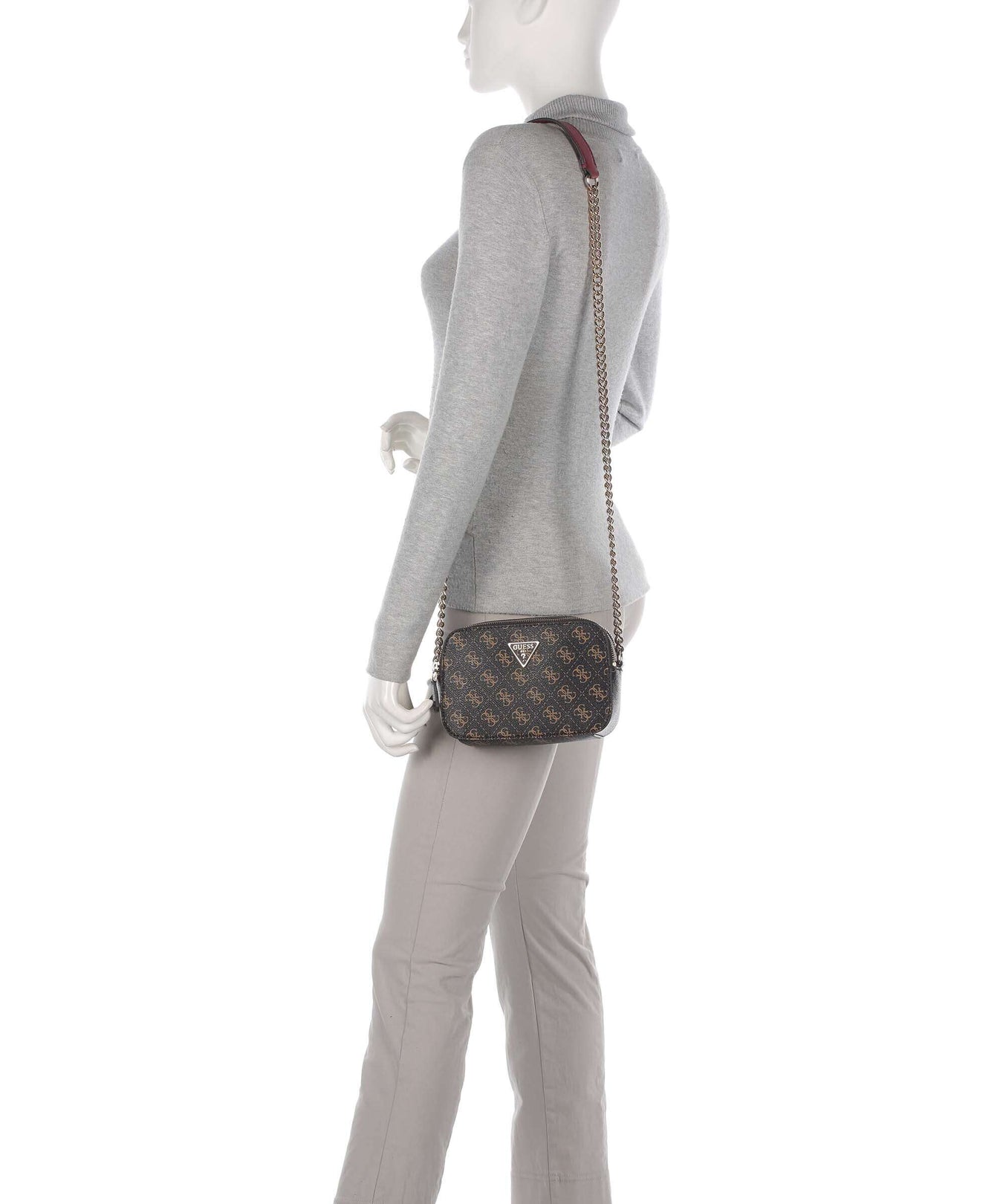 Guess Noelle Crossbody bag brown