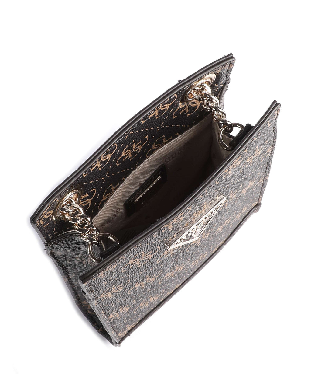Guess Noelle Phone bag brown