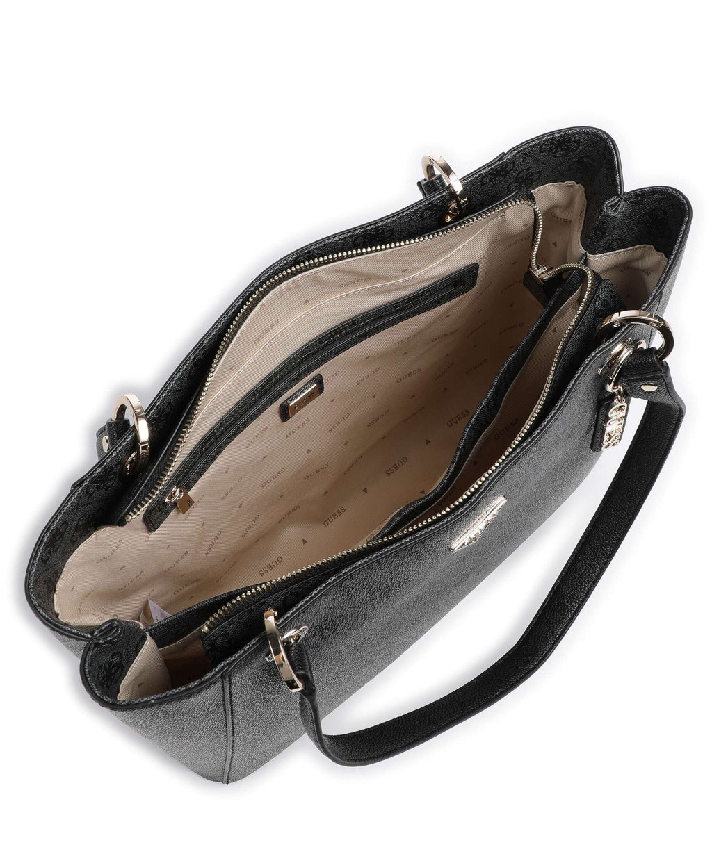 Guess Noelle Tote bag coal logo