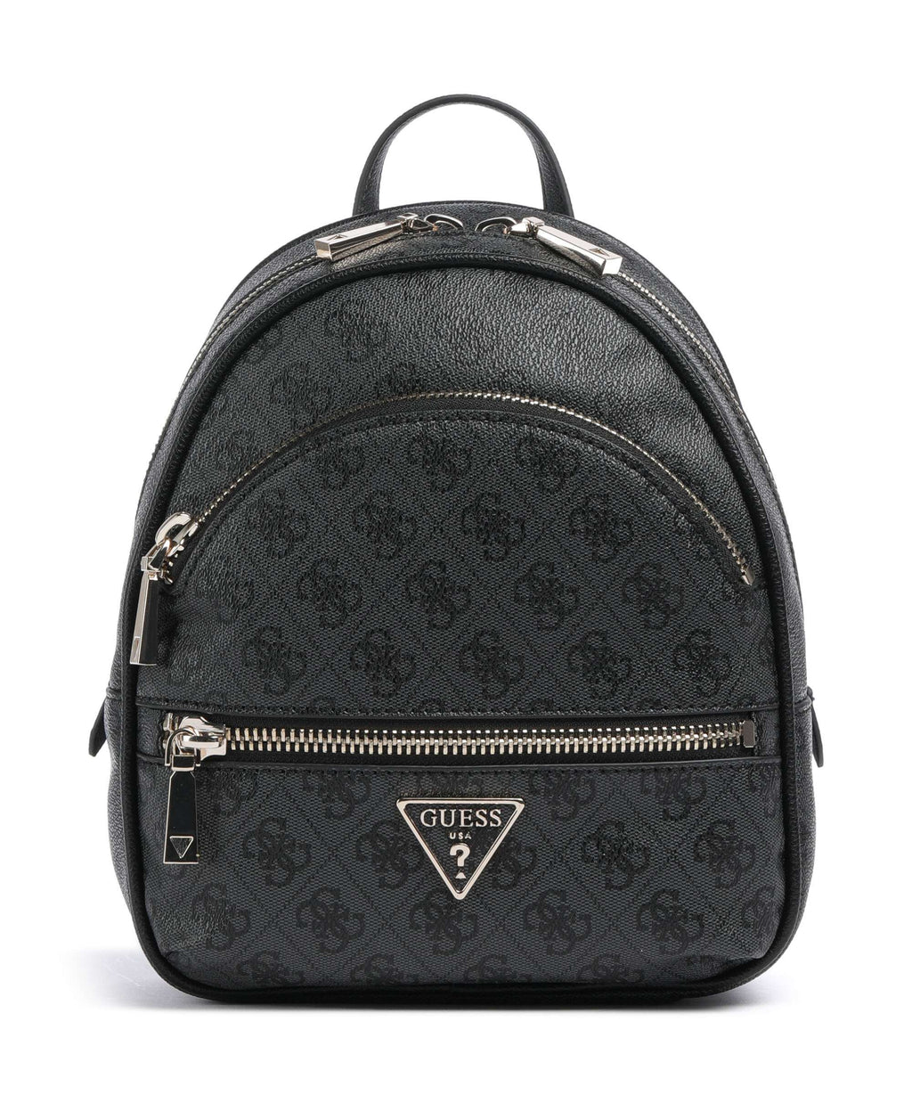 Guess Manhattan Backpack coal logo