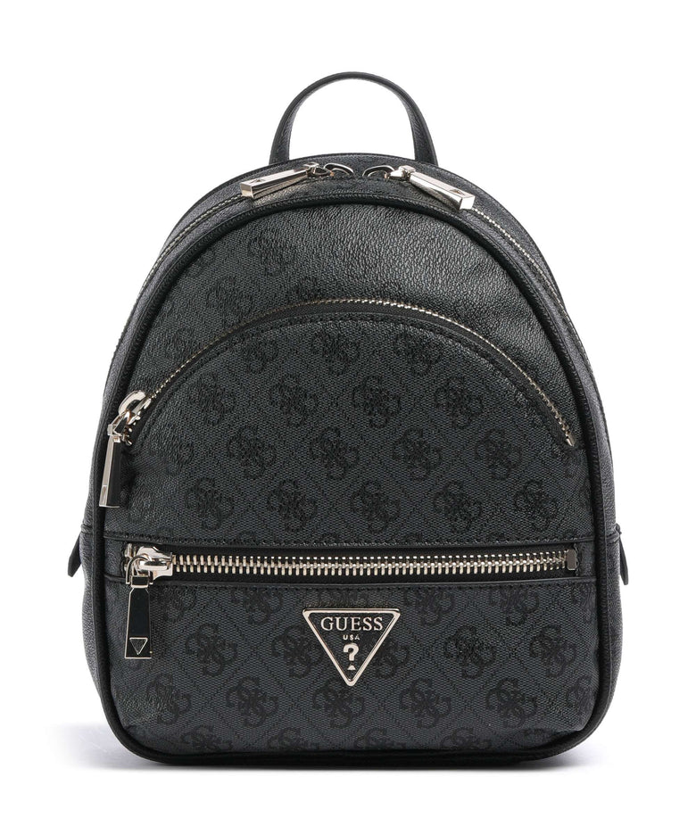 Guess Manhattan Backpack coal logo
