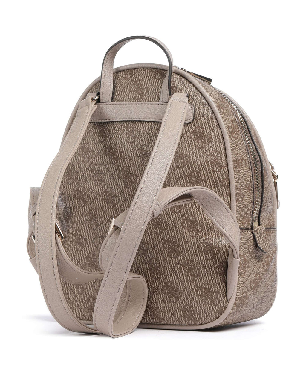 Guess Manhattan Backpack latte logo