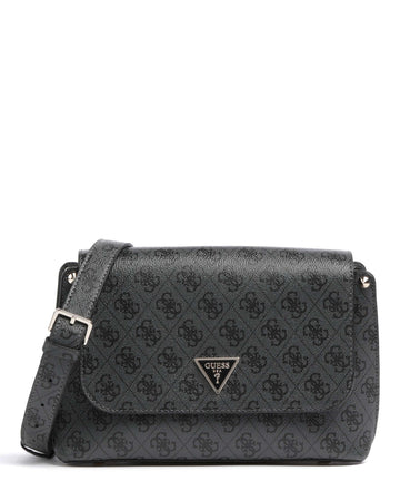 Guess Meridian Crossbody tas coal logo