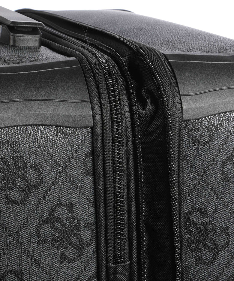 Guess Berta Spinner (4 wheels) coal logo