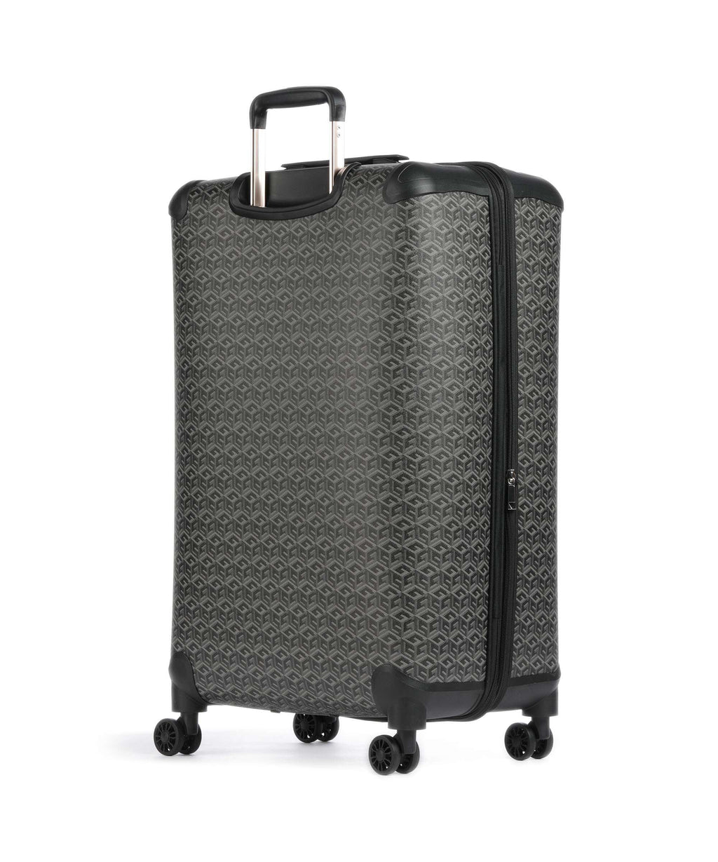 Guess Wilder Spinner (4 wheels) charcoal logo