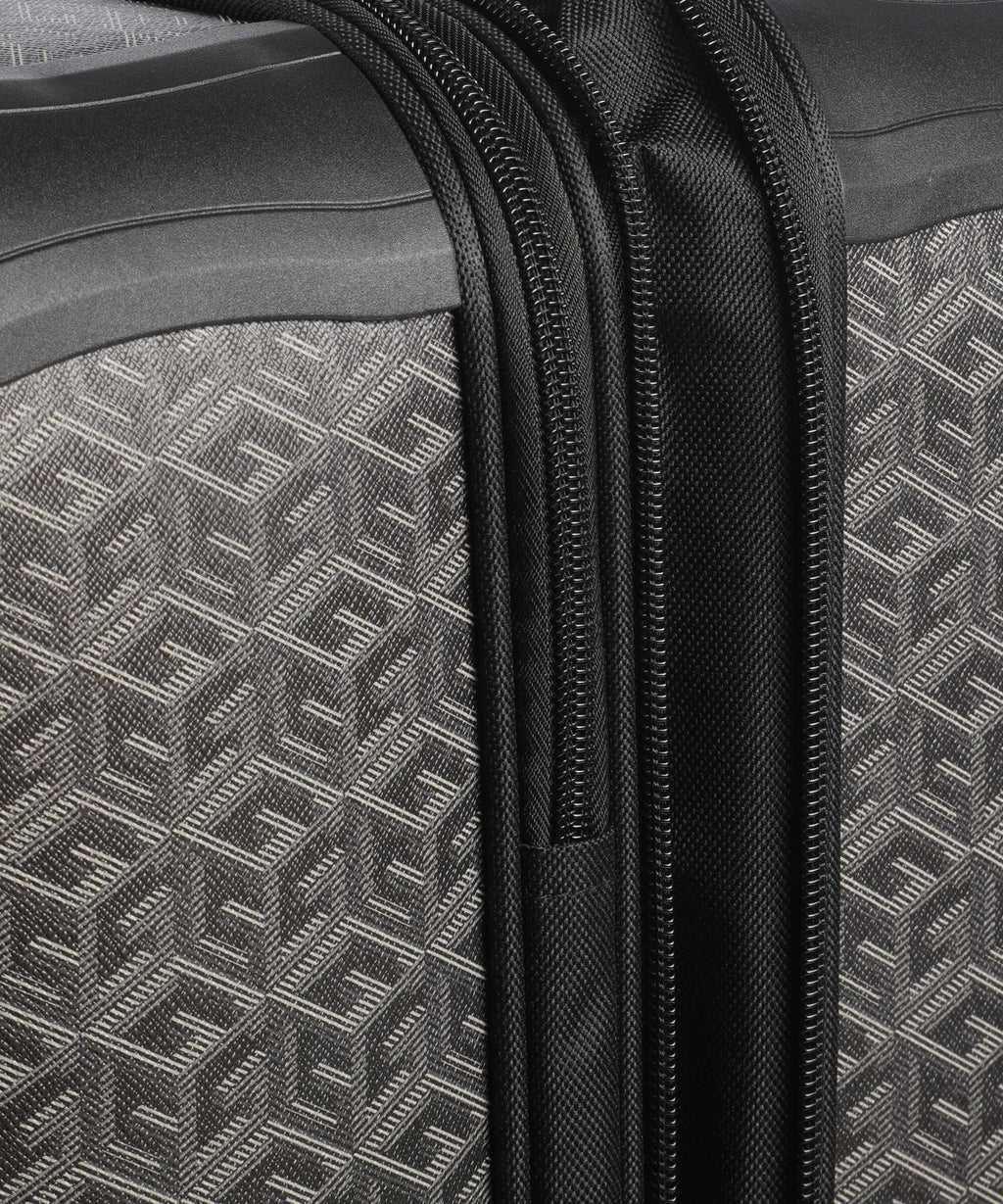 Guess Wilder Spinner (4 wheels) charcoal logo